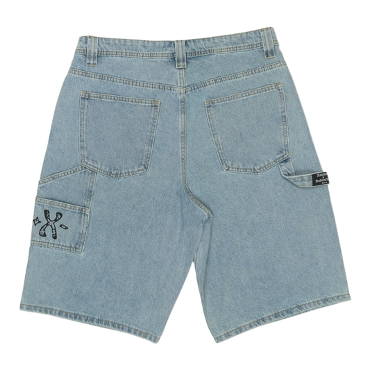 Watch Party Denim Shorts