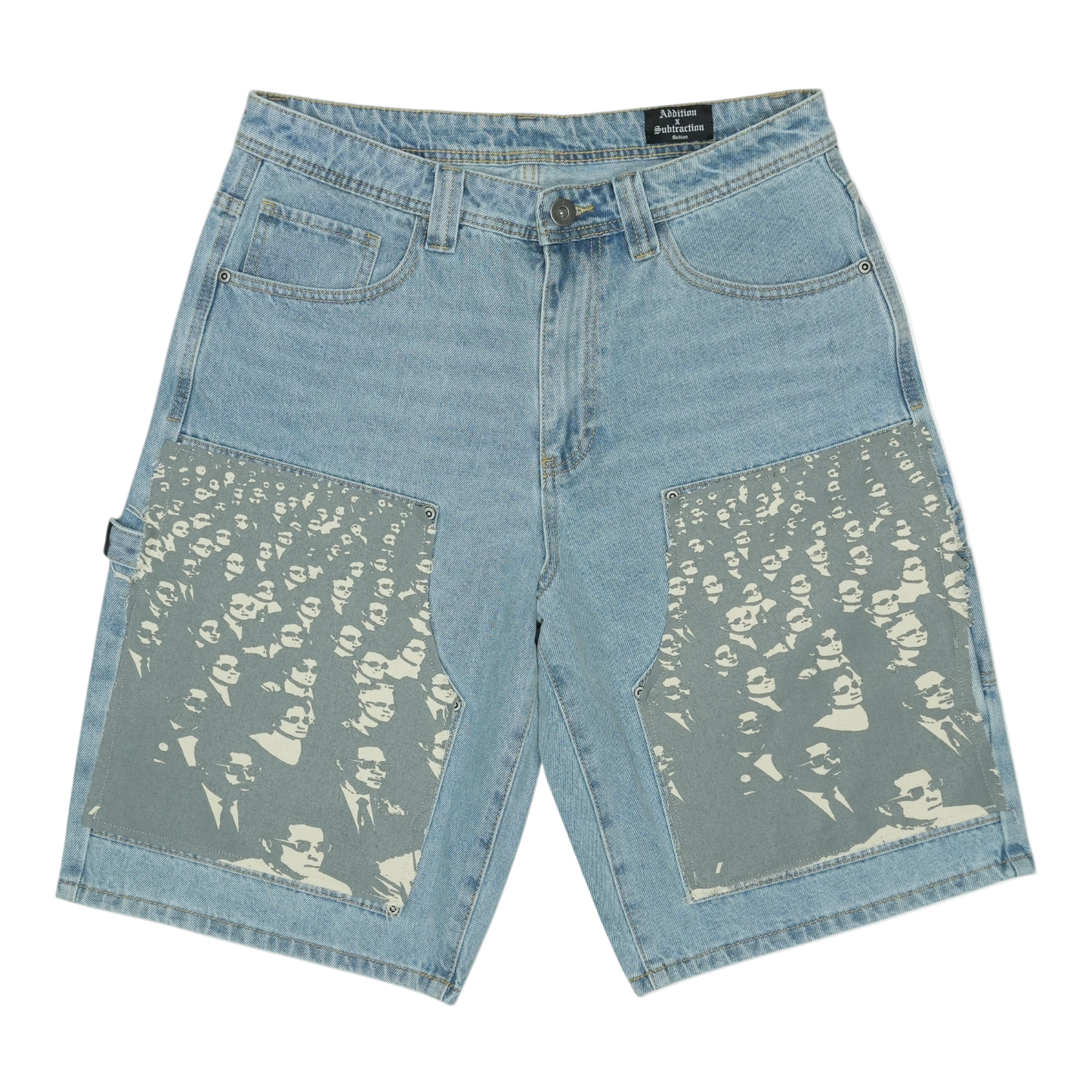 Watch Party Denim Shorts