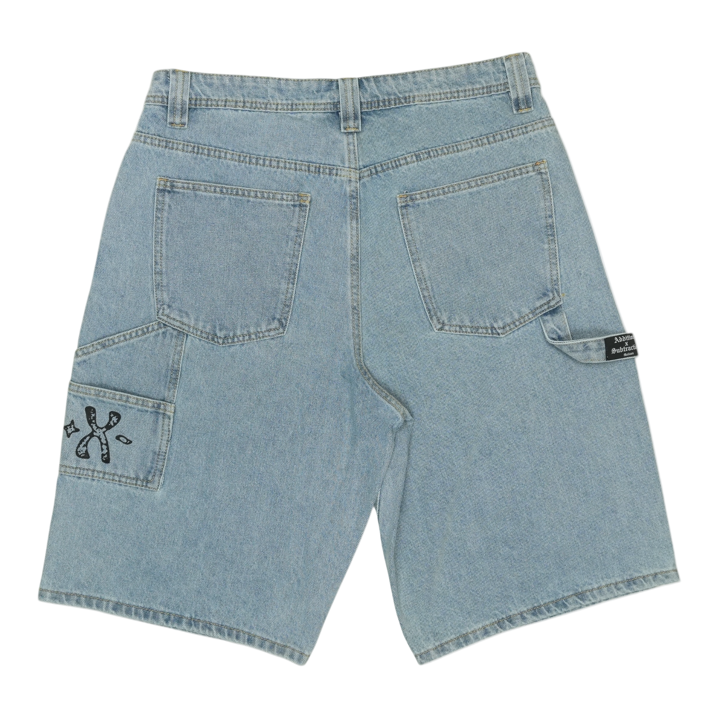 Watch Party Denim Shorts